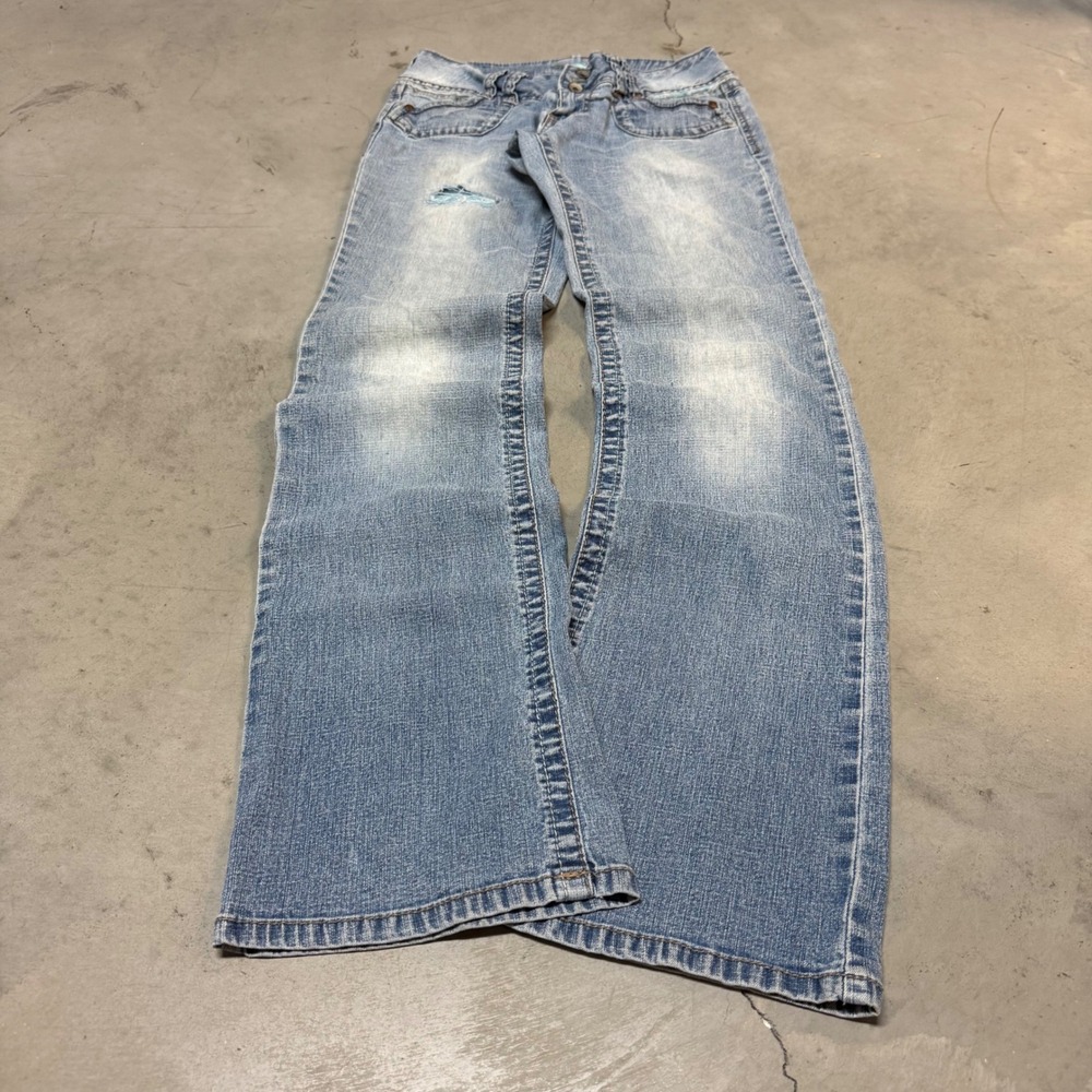 Vintage y2k Women's Angels Flared Baggy Jeans